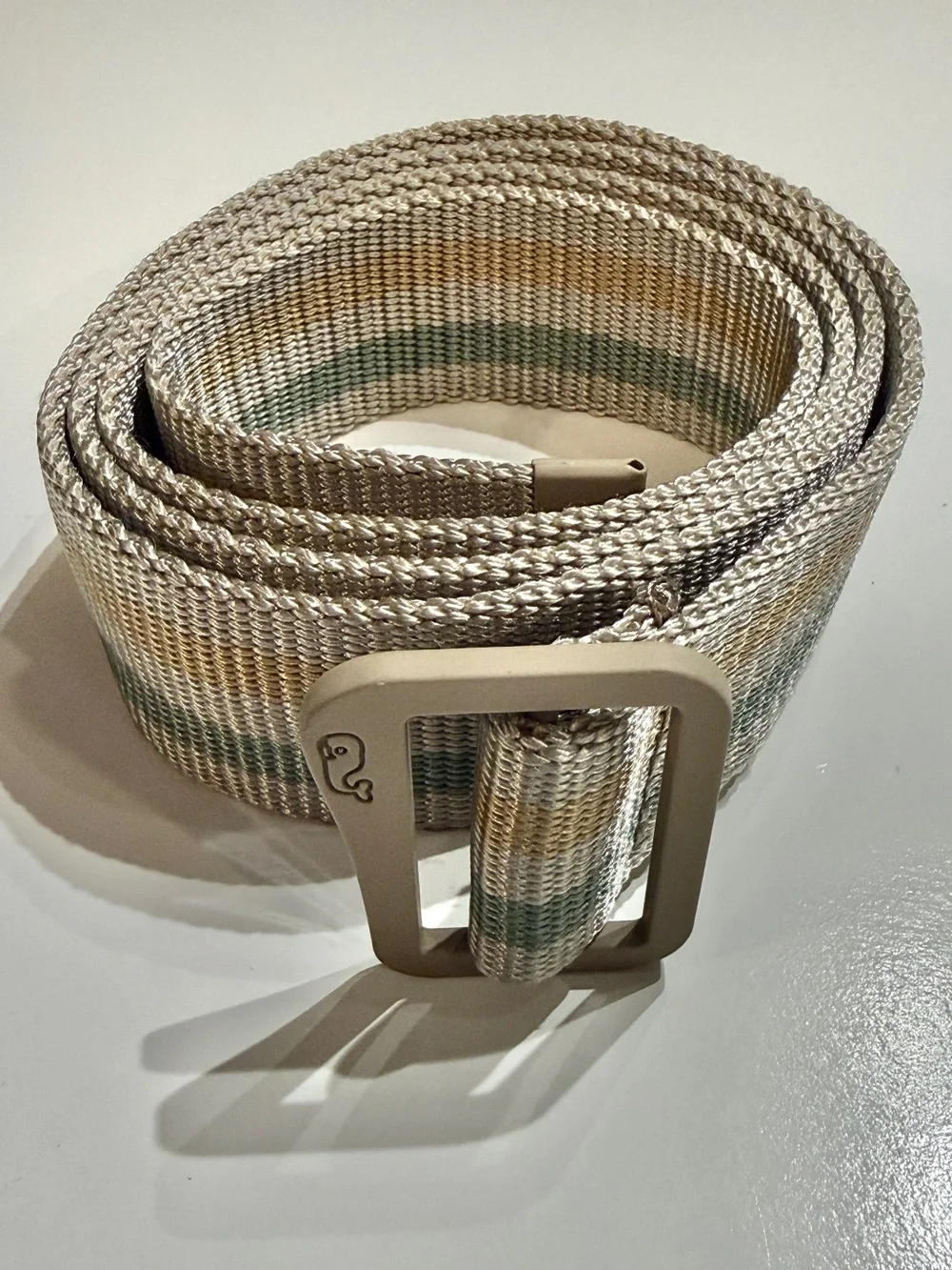 NWOT Vineyard Vines Webbed Slider Belt, 24“